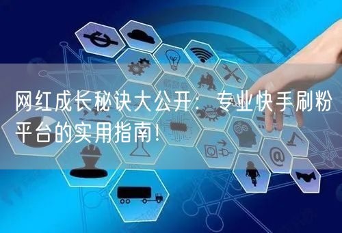 网红成长秘诀大公开：专业快手刷粉平台的实用指南！
