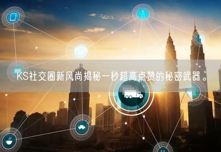 KS社交圈新风尚揭秘一秒超高点赞的秘密武器。